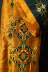 Cypress Motif Silk Dress- فستان حريري بنقشة شجرة السرو